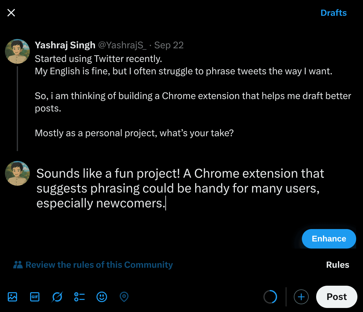 Context-Aware Suggestions